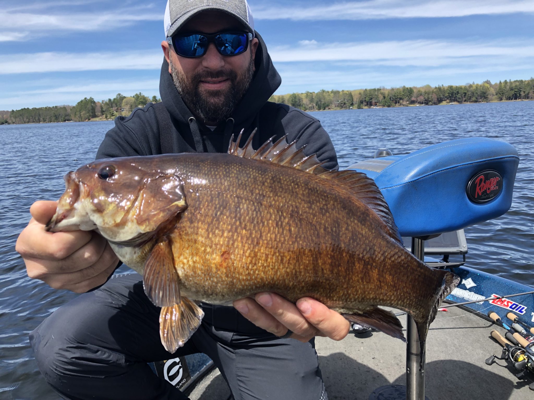 Wisconsin Bass Fishing Guide  Cold War Smallmouth – Winning the