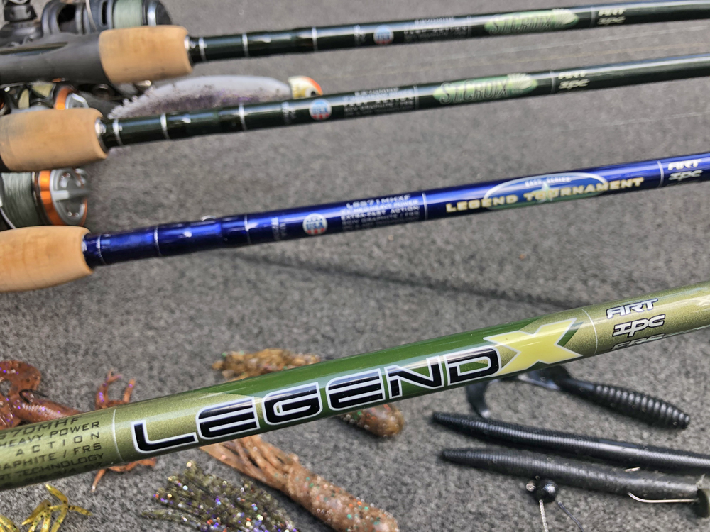 Wisconsin Bass Fishing Guide, Ten Rods For Ten Bass Jobs