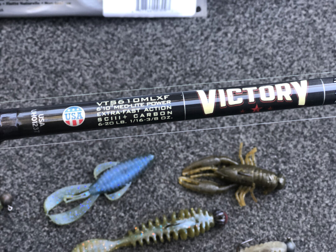 Wisconsin Bass Fishing Guide  St. Croix Victory Light Weight
