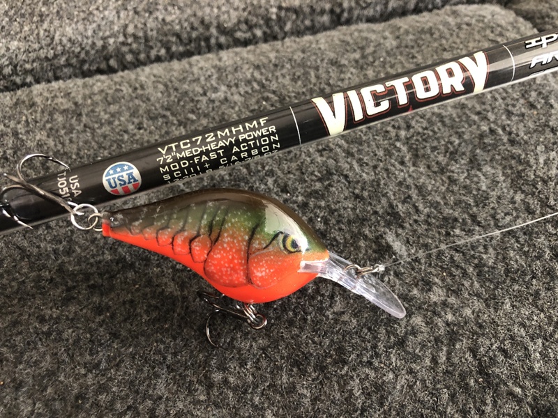 Wisconsin Bass Fishing Guide  St. Croix Victory Custom Cranker
