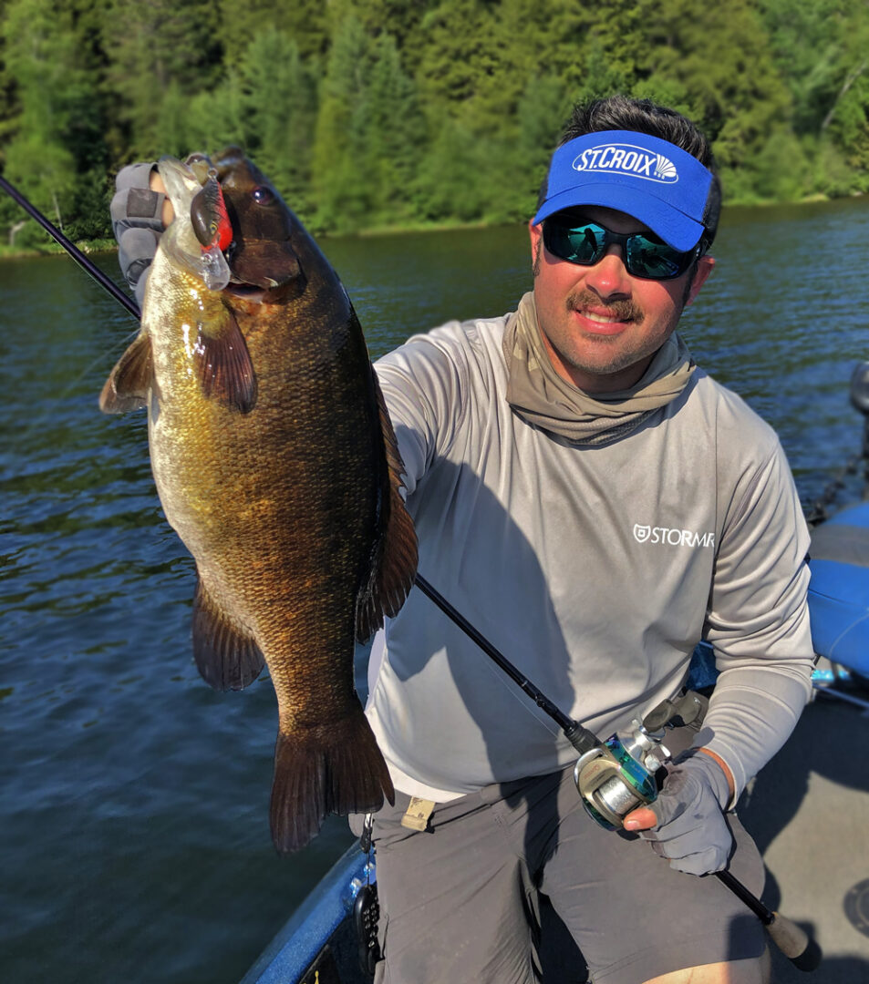 Wisconsin Bass Fishing Guide  Power Cranking Smallmouth Bass