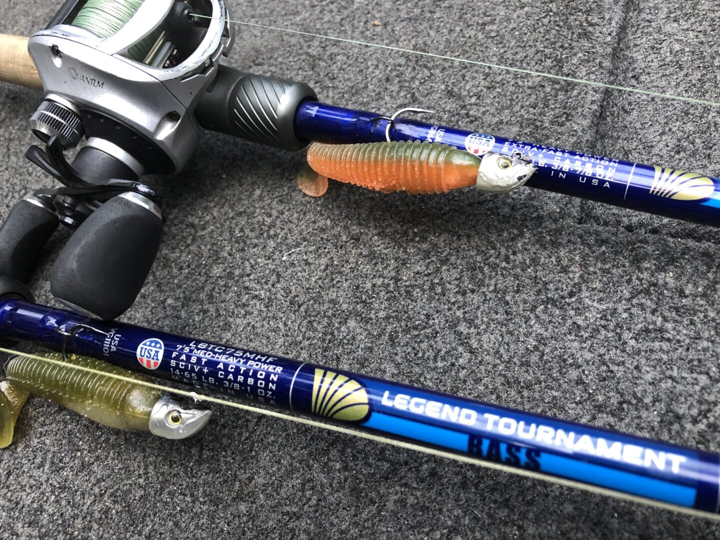 Wisconsin Bass Fishing Guide, Ten Rods For Ten More Bass Jobs