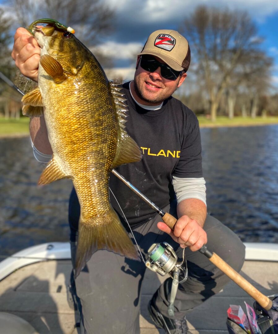 Surprise Walleye Ice Fishing A Pond! 