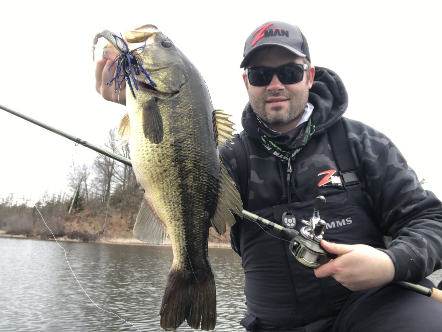 Wisconsin Bass Fishing Guide  Chatterbait Mix and Match for Early