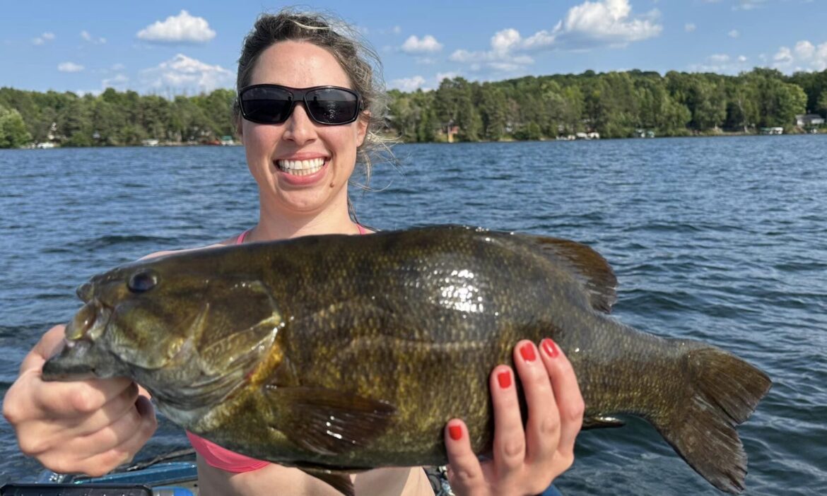 Wisconsin Bass Fishing Guide  Northwoods Bass Fishing Report - End of May  2022