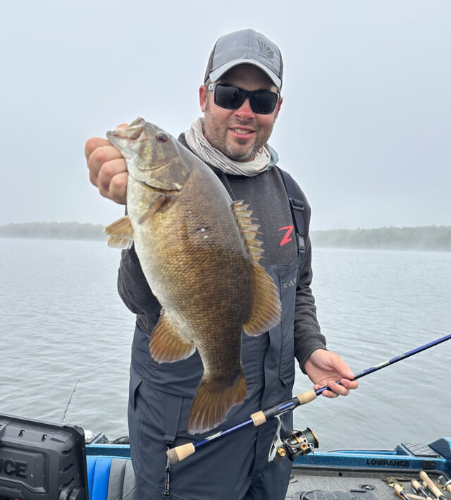 Wisconsin Bass Fishing Guide  Finesse Football Jigs for Fall