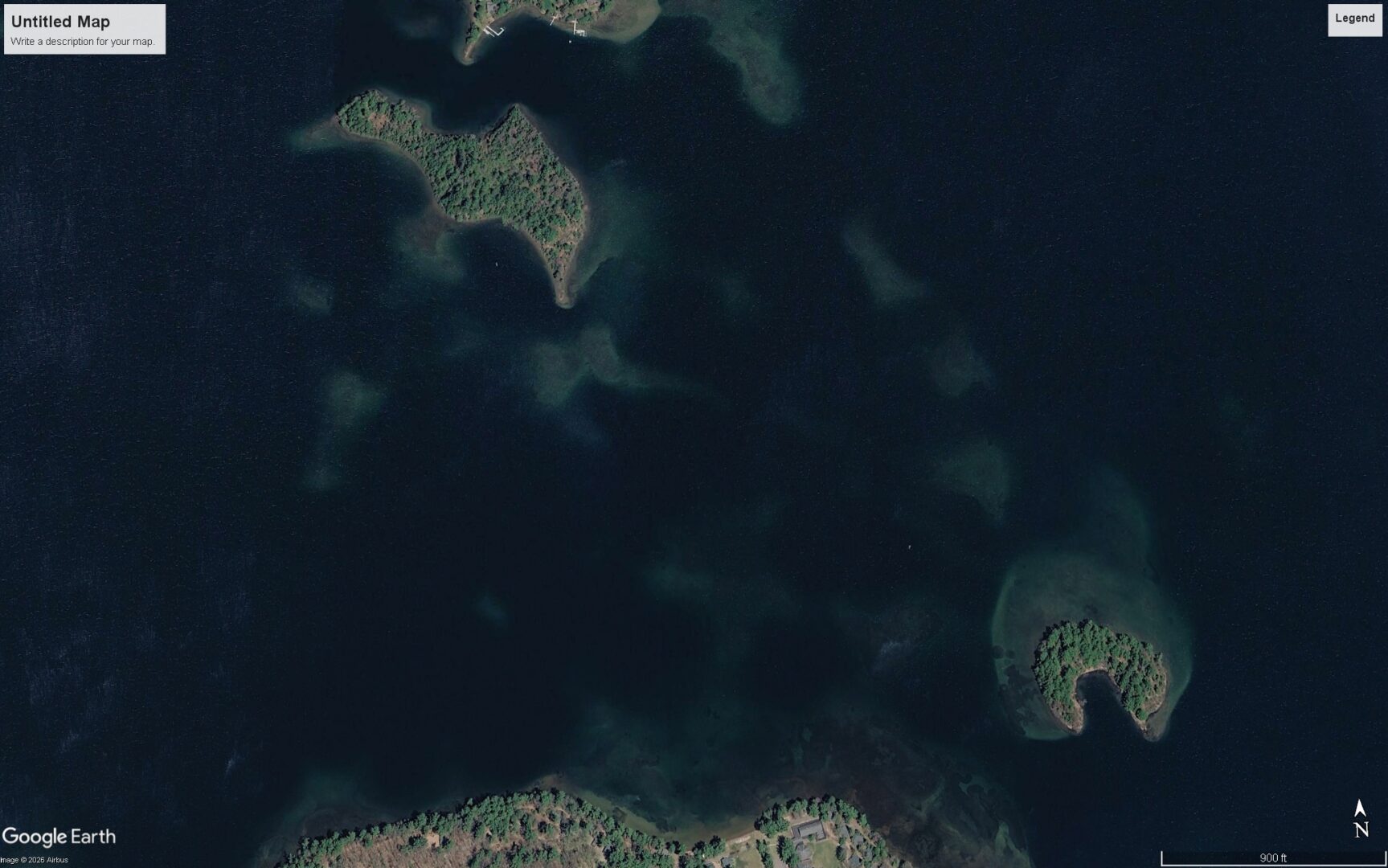 underwater points and bars